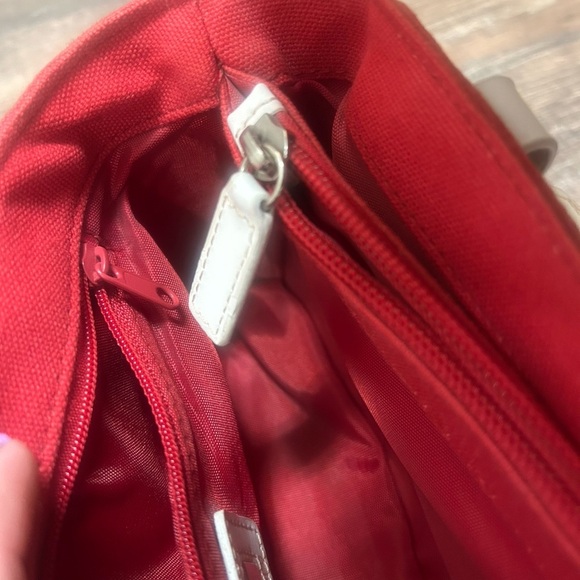 Danier tiny leather and canvas micro bag- excellent used condition - Picture 9 of 11